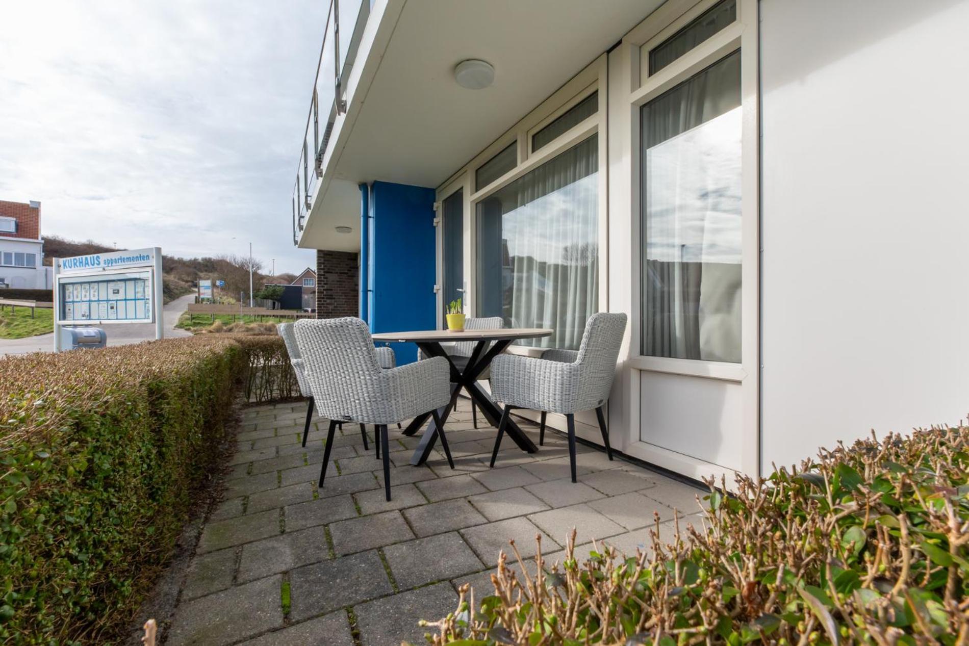 Welcome In - Appartementen Kurhaus - Nieuwstraat 1 Zoutelande, Nabij Strand, Terras, Sauna Exterior photo